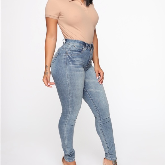 High rise skinny jeans - Picture 1 of 2
